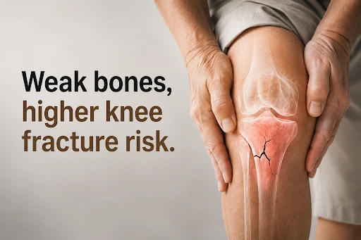 Why Osteoporosis Makes Knee Fractures More Likely